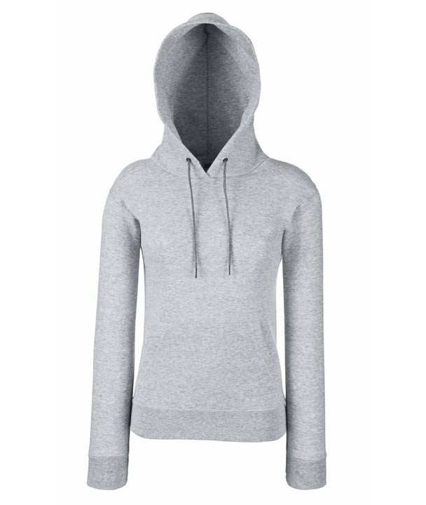 Lady-Fit Hooded 620380 Heather Grey