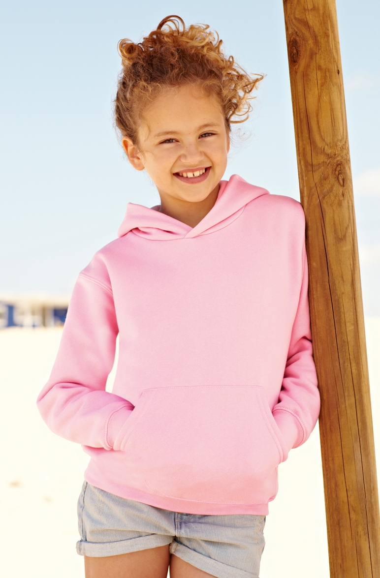 Sterkte Vervuild Weglaten Fruit of the Loom Kinder Hoodie | Ook goedkoop te bedrukken