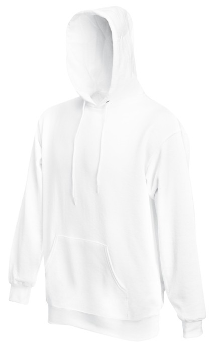 Fruit of the Loom Hooded Sweater SC244C White