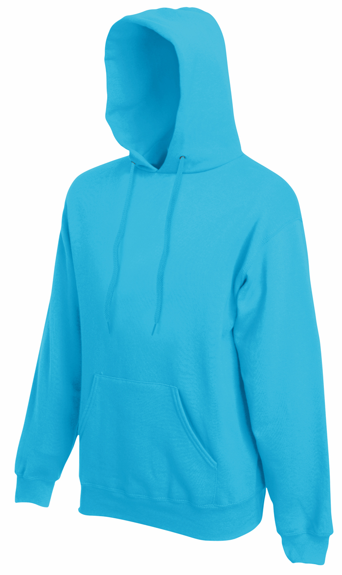Fruit of the Loom Hooded Sweater Azure Blue