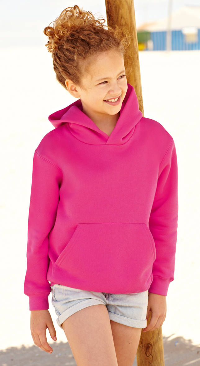 Sterkte Vervuild Weglaten Fruit of the Loom Kinder Hoodie | Ook goedkoop te bedrukken