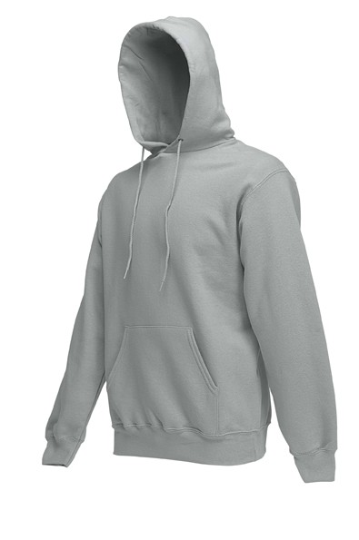 Fruit of the Loom Hooded Sweater SC244C Heather Grey