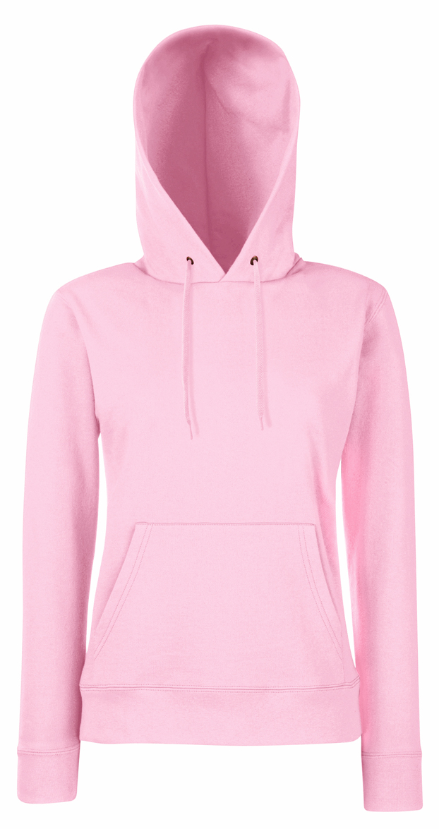 Lady Fit Hooded Light Pink